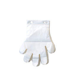 Poly Gloves Header White Neutral
