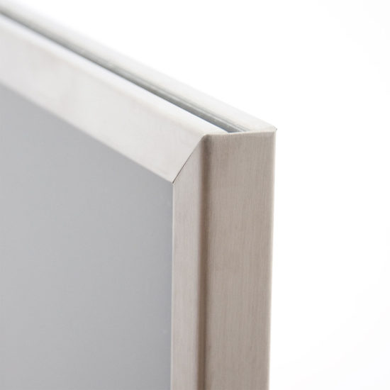 Stainless Steel Display Stand Q EZI Frame detail