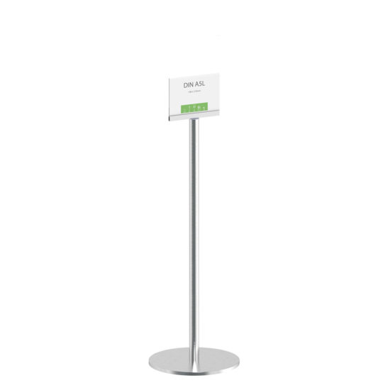 Stainless Steel Display Stand Q EZI Uni Clip A5L main