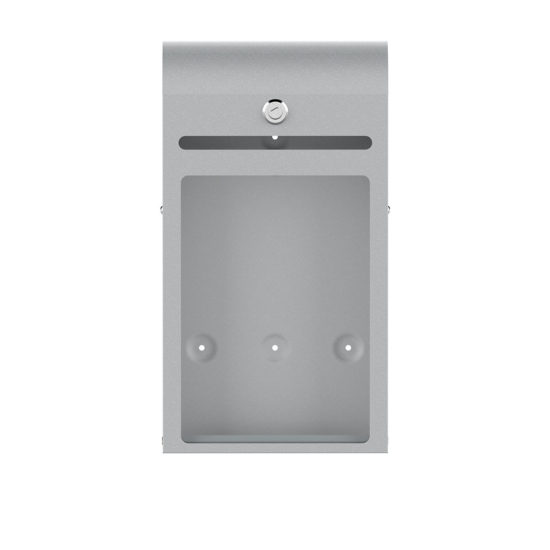 Suggestion Box Karpas Curved Silver Front Blank