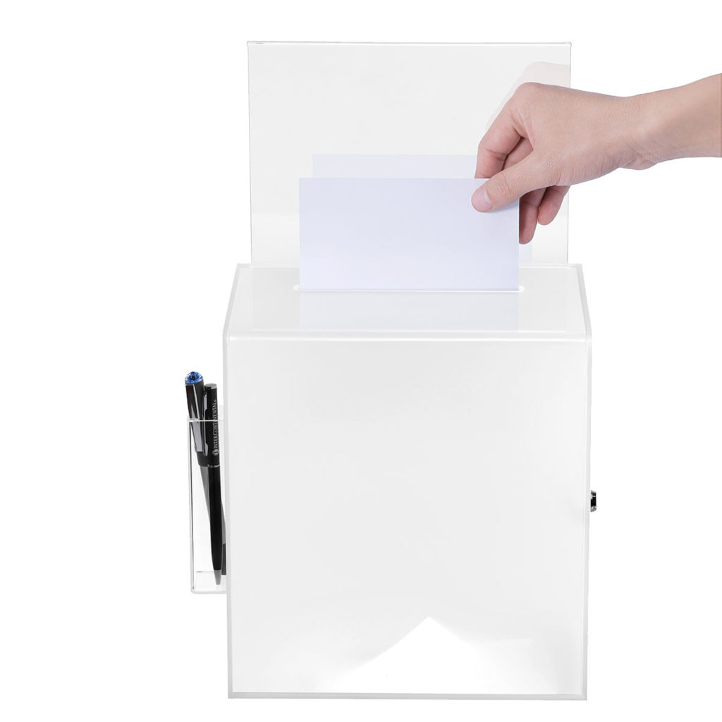 Suggestion Box Stand Q EZI Collect FEPRO