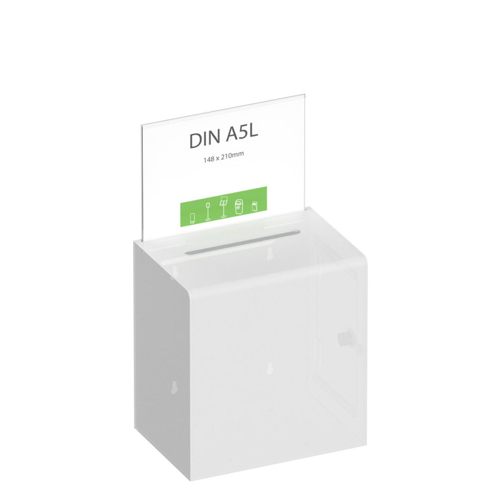 Suggestion Box Stand Q EZI Collect FEPRO