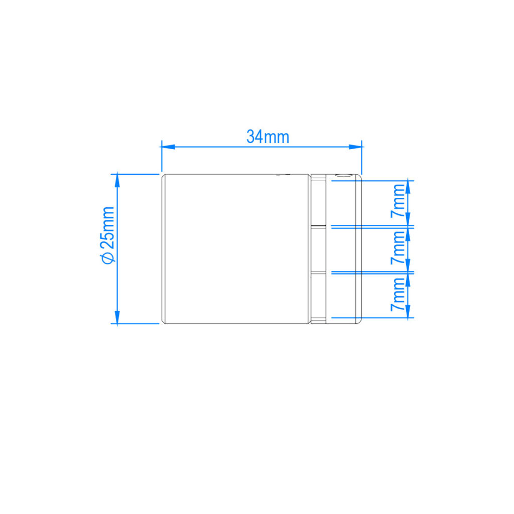 Wall Sign Fixture IMS Wall 4WayStandoff FEPRO